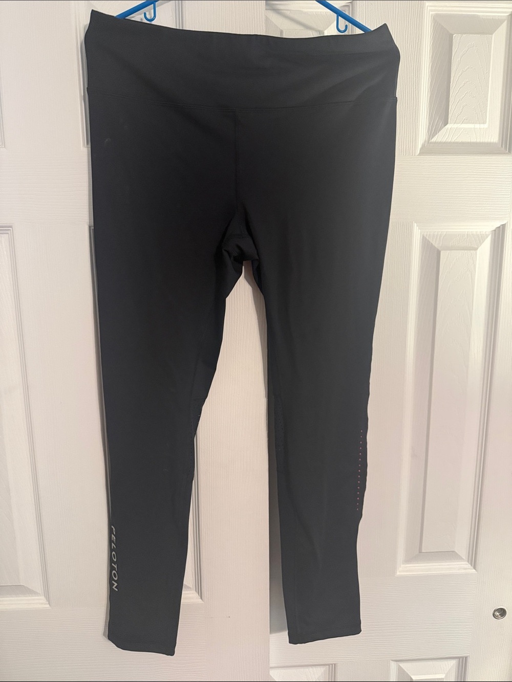 PELOTON Black and High-Rise Performance Leggings